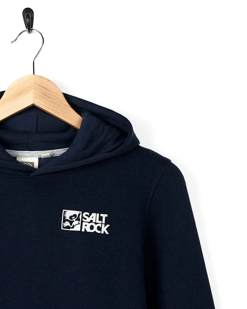 Tok Corp - Recycled Kids Pop Hoodie - Dark Blue
