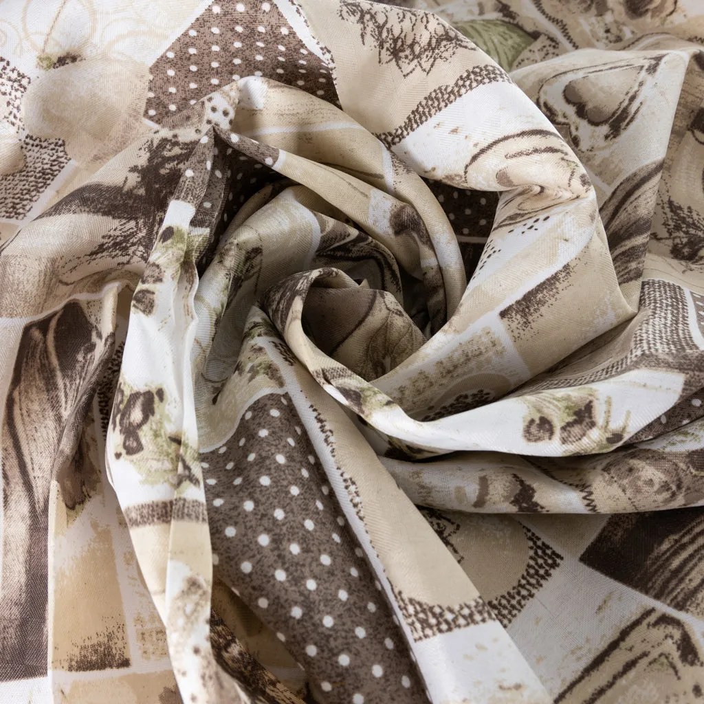 Tovaglia Antimacchia Elegant Shabby Beige My House