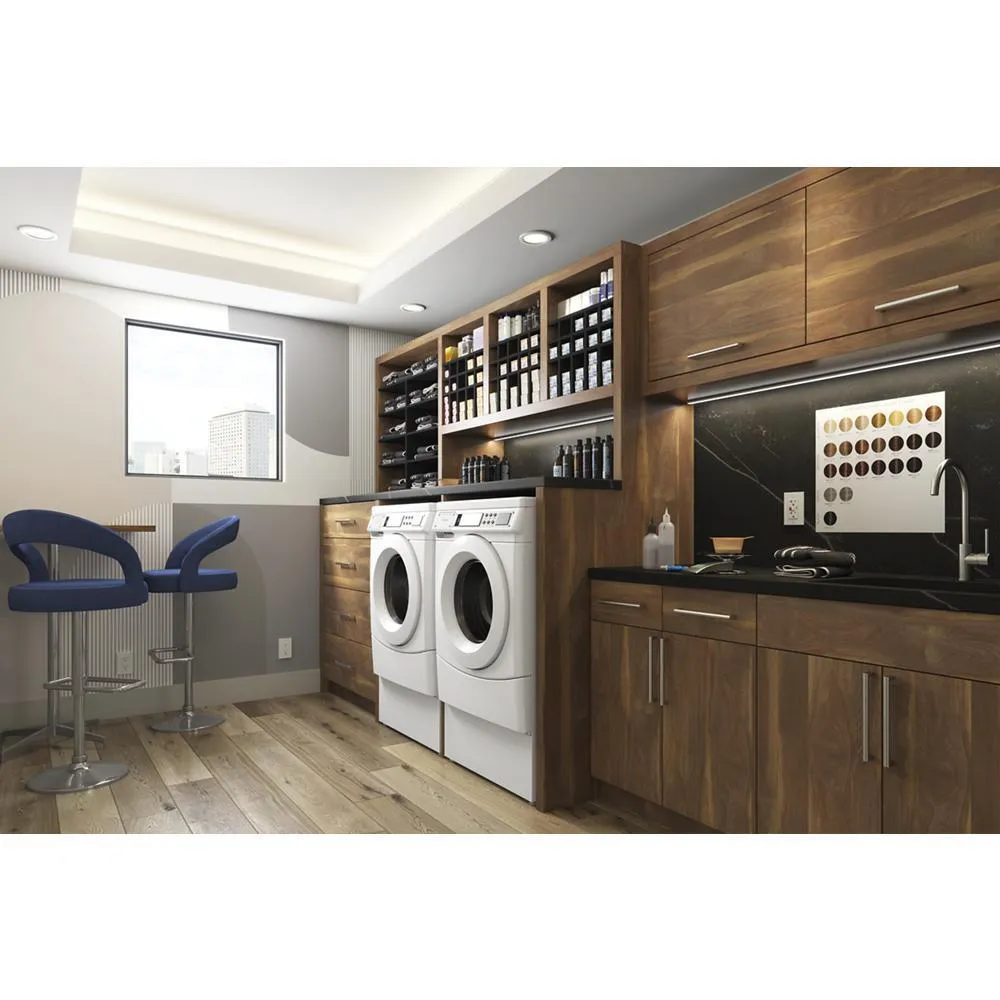 Whirlpool CED9160GW 27" Commercial Electric Front-Load Dryer, Non-Vend