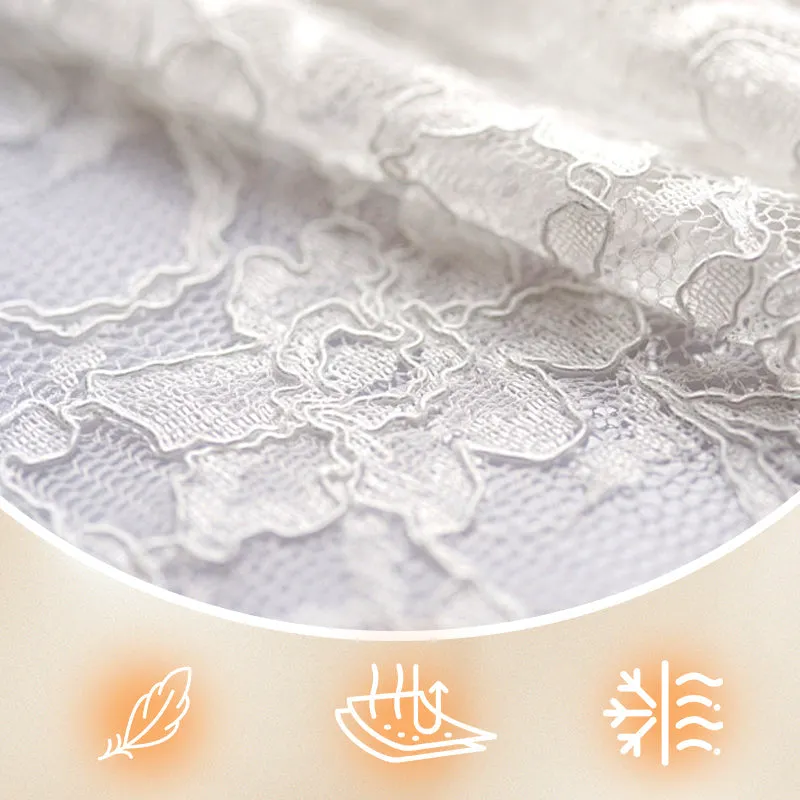 Womens Boho Chic Sheer Lace Embroidered BlouseLimited time offer